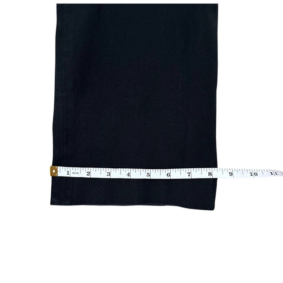Lauren Ralph Lauren Adelle Black Straight Leg Pants Size 6 - Picture 9 of 9